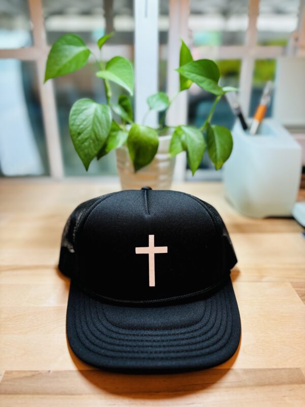+ Black Trucker Hat